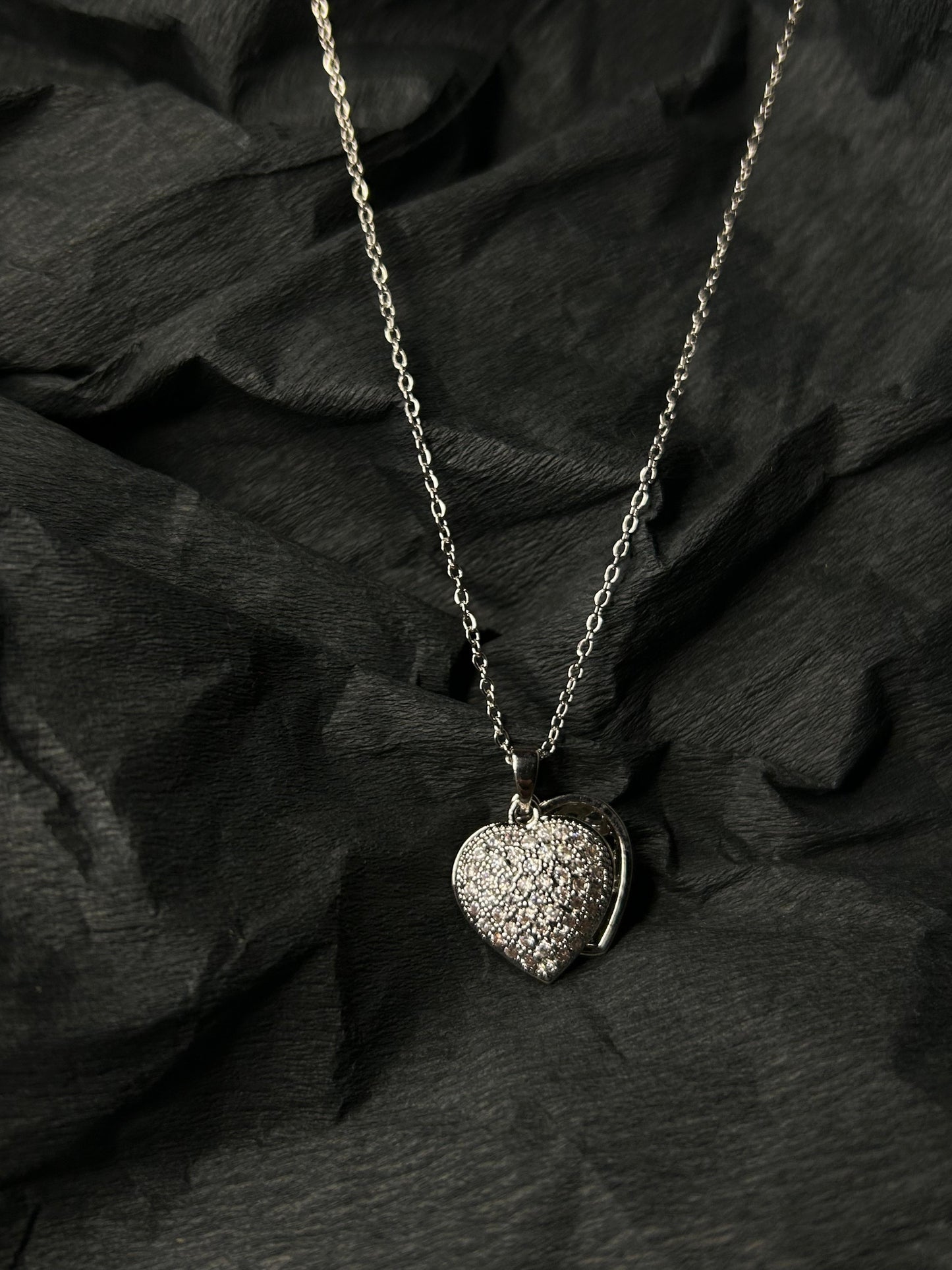 Sparkling Heart Pendant